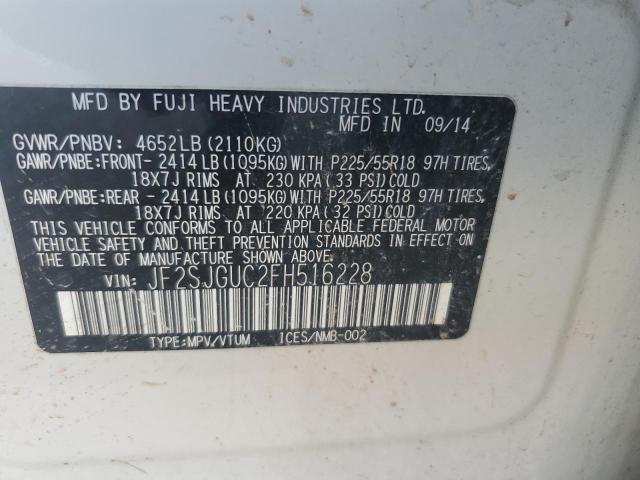 Photo 14 from auction – 2015 SUBARU FORESTER 2 with VIN JF2SJGUC2FH516228