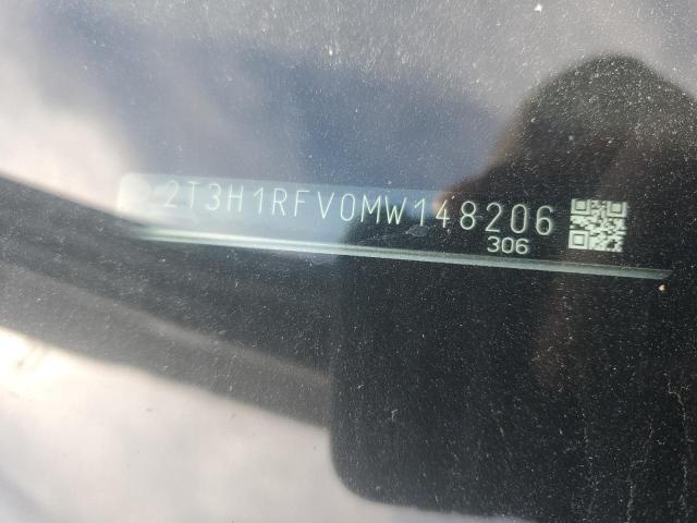 Photo 14 from auction – 2021 TOYOTA RAV4 LE with VIN 2T3H1RFV0MW148206