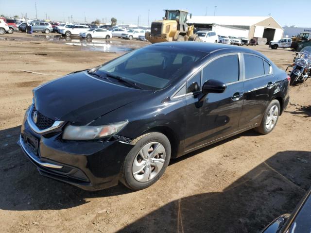 HONDA CIVIC LX 2014 with VIN 19XFB2F51EE011526 - Photo from auction