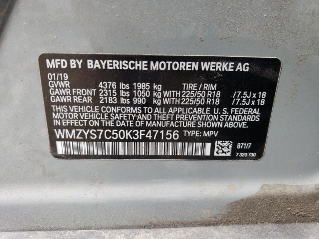 Photo 14 from auction – 2019 MINI COOPER COU with VIN WMZYS7C50K3F47156