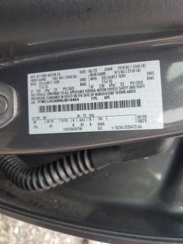 Photo 14 from auction – 2022 FORD ESCAPE SE with VIN 1FMCU0G68NUB14464