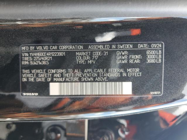 Photo 14 from auction – 2024 VOLVO XC90 PLUS with VIN YV4H60CE4R1223901
