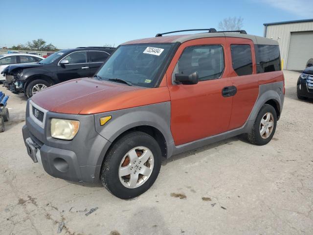 HONDA ELEMENT EX 2003 with VIN 5J6YH285X3L024763 - Photo from auction