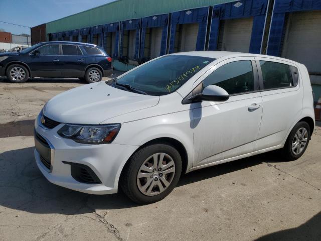 CHEVROLET SONIC 2017 with VIN 1G1JG6SH4H4137557 - Photo from auction