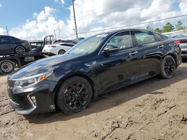 KIA OPTIMA EX 2018 with VIN 5XXGU4L37JG190458 - Photo from auction