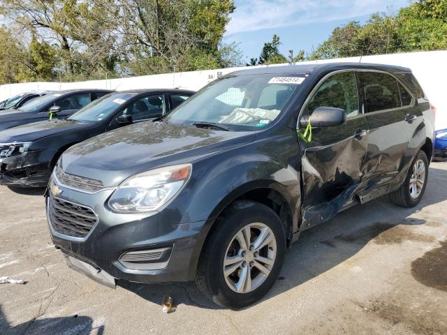 CHEVROLET EQUINOX LS 2017 with VIN 2GNALBEK6H1532846 - Photo from auction
