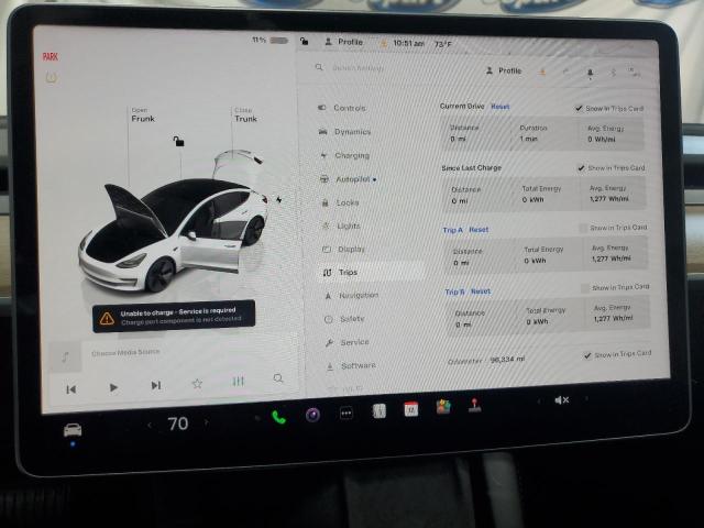 Photo 9 from auction – 2022 TESLA MODEL 3 with VIN 5YJ3E1EA3NF372205