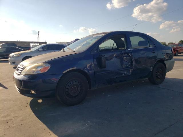 TOYOTA COROLLA CE 2003 with VIN 1NXBR32E93Z166132 - Photo from auction