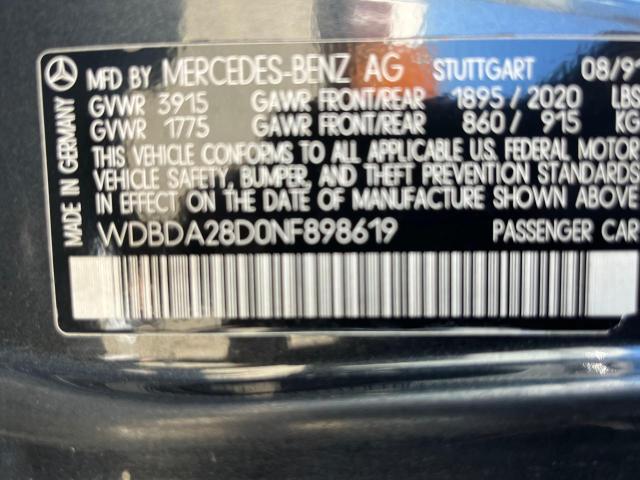 Photo 10 from auction – 1992 MERCEDES-BENZ 190 E 2.3 with VIN WDBDA28D0NF898619
