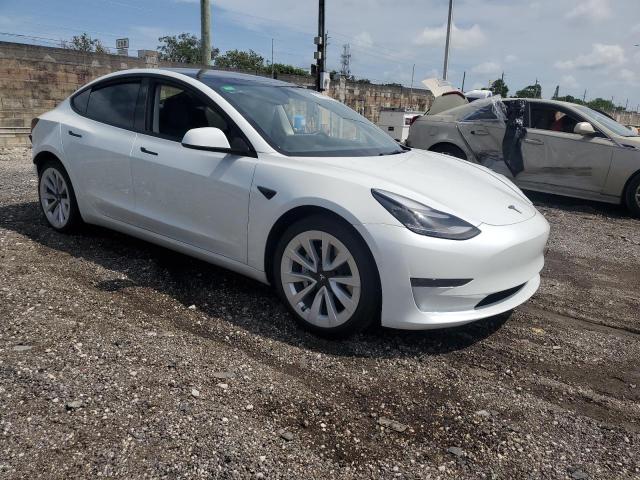 Photo 4 from auction – 2022 TESLA MODEL 3 with VIN 5YJ3E1EA7NF340759