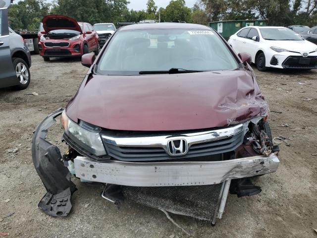 Photo 5 from auction – 2012 HONDA CIVIC LX with VIN 2HGFB2F57CH612572
