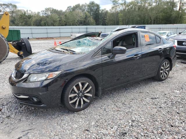 HONDA CIVIC EXL 2015 with VIN 2HGFB2F90FH550312 - Photo from auction