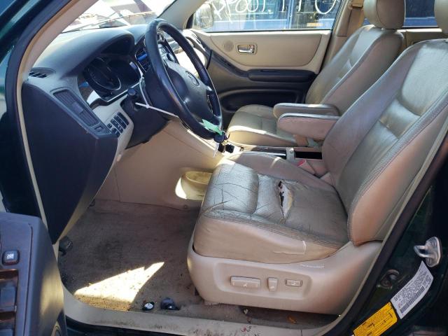 Photo 7 from auction – 2002 TOYOTA HIGHLANDER with VIN JTEHF21A920055940