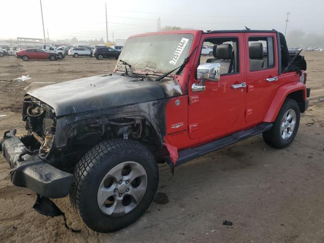 JEEP WRANGLER U 2014 with VIN 1C4HJWEG9EL126274 - Photo from auction