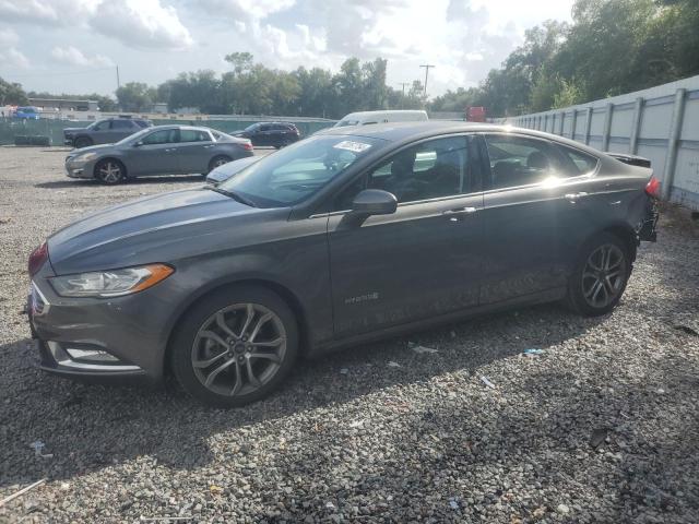 FORD FUSION SE 2017 with VIN 3FA6P0LU8HR374250 - Photo from auction