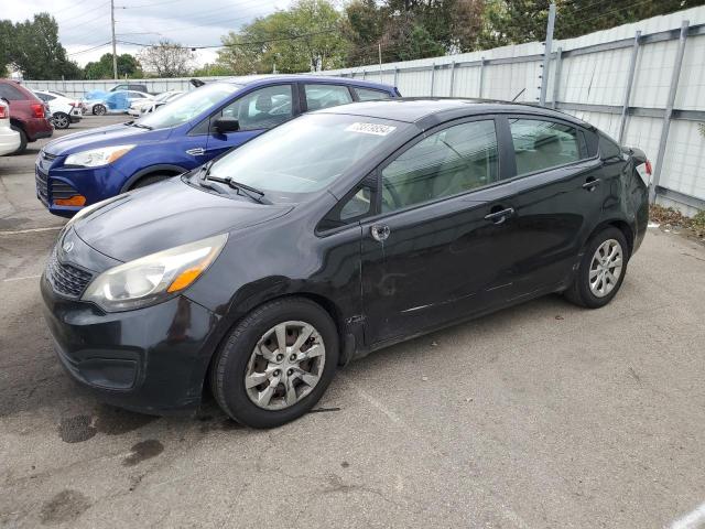 KIA RIO LX 2013 with VIN KNADM4A32D6158796 - Photo from auction