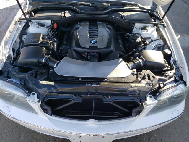 Photo 11 from auction – 2007 BMW 750 I with VIN WBAHL83557DT10497