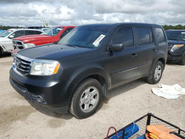 HONDA PILOT LX 2014 with VIN 5FNYF3H22EB023958 - Photo from auction