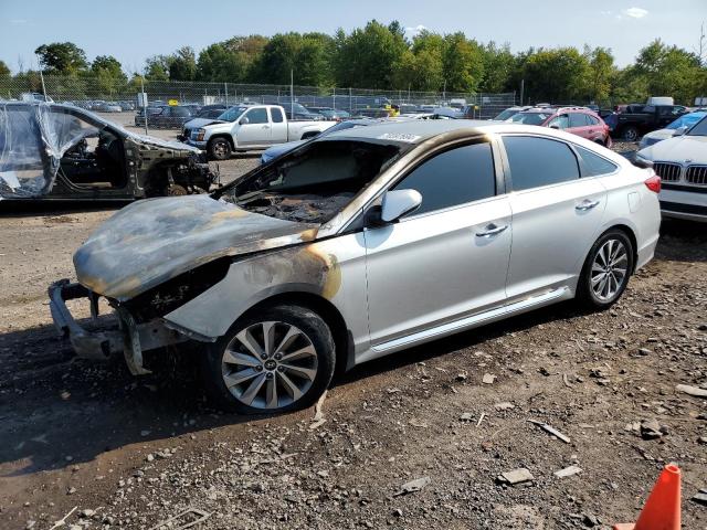 HYUNDAI SONATA 2015 with VIN 5NPE34AF3FH162420 - Photo from auction