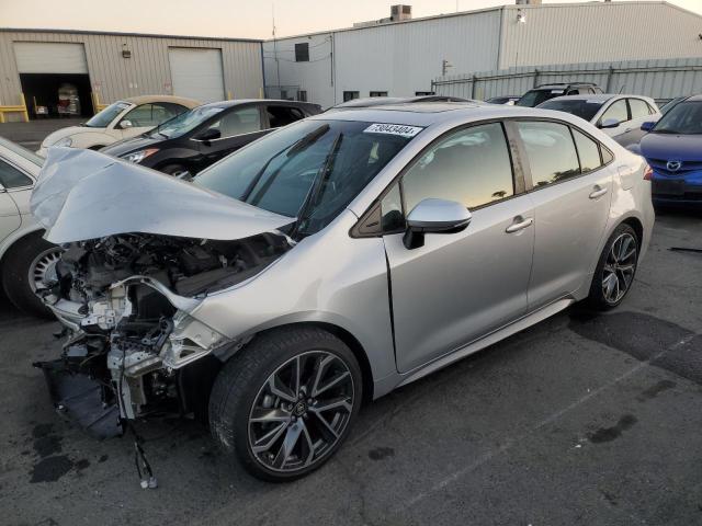 TOYOTA COROLLA XS 2022 with VIN 5YFT4MCE8NP109576 - Photo from auction