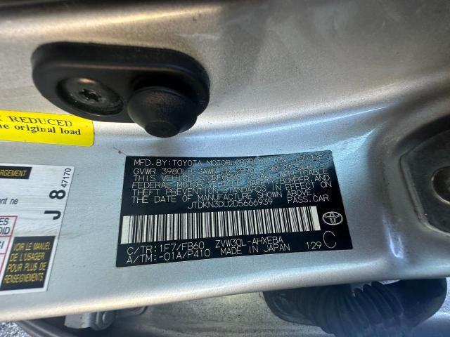 Photo 10 from auction – 2013 TOYOTA PRIUS with VIN JTDKN3DU2D5666939