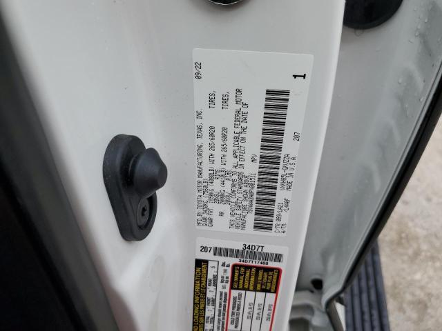 Photo 14 from auction – 2023 TOYOTA SEQUOIA SR with VIN 7SVAAABA0PX001511