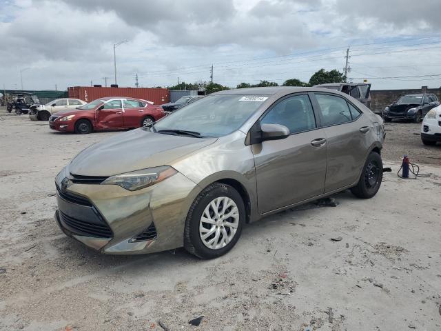 TOYOTA COROLLA 2017 with VIN 5YFBURHE8HP713814 - Photo from auction
