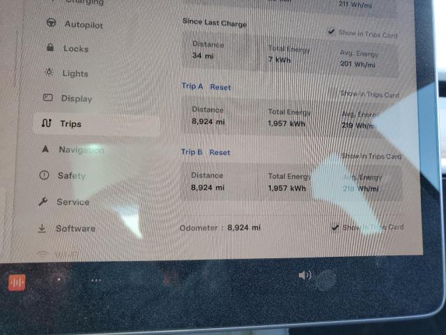 Photo 9 from auction – 2023 TESLA MODEL 3 with VIN 5YJ3E1EA9PF701895