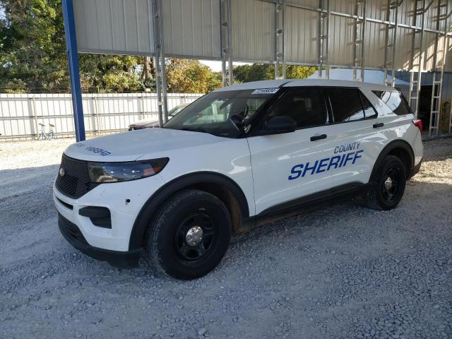 FORD EXPLORER P 2021 with VIN 1FM5K8AB5MGB24384 - Photo from auction
