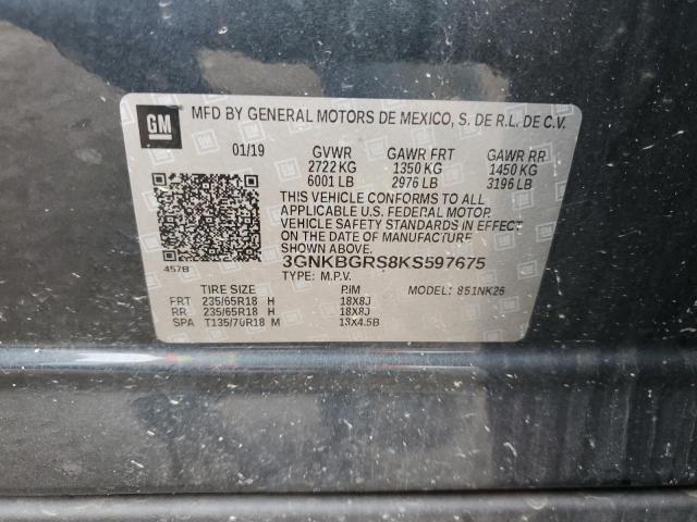 Photo 14 from auction – 2019 CHEVROLET BLAZER 2LT with VIN 3GNKBGRS8KS597675