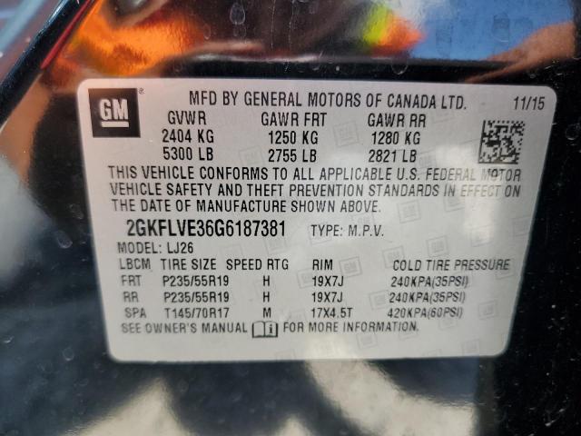Фото 14 с аукциона – 2016 GMC TERRAIN DE с VIN 2GKFLVE36G6187381