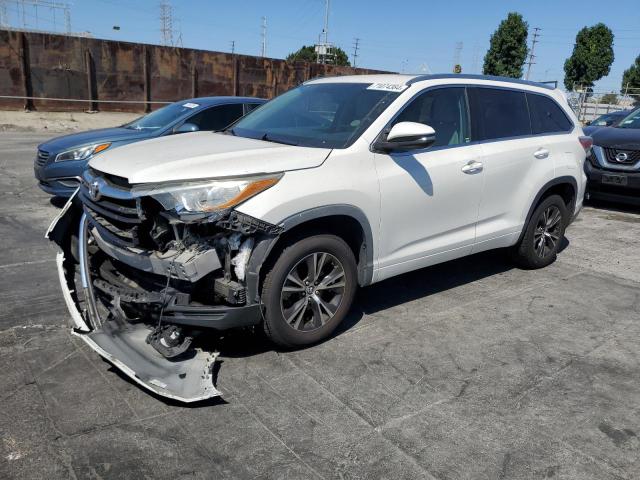 TOYOTA HIGHLANDER 2016 with VIN 5TDKKRFH0GS141694 - Photo from auction