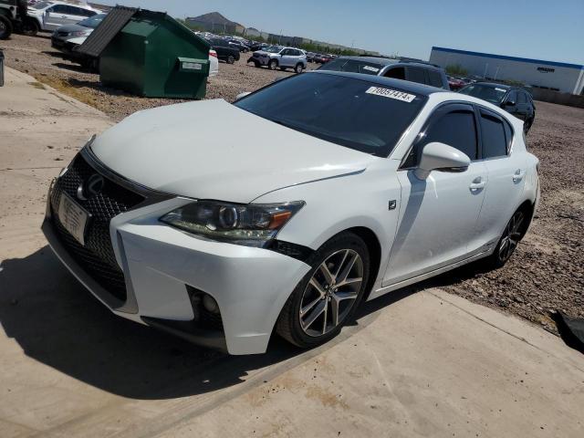 LEXUS CT 200 2015 with VIN JTHKD5BHXF2225390 - Photo from auction