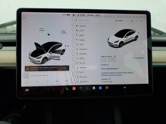 Photo 9 from auction – 2021 TESLA MODEL 3 with VIN 5YJ3E1EB1MF928471