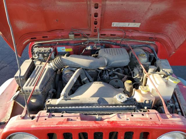 Photo 12 from auction – 2000 JEEP WRANGLER / with VIN 1J4FA29P3YP735006