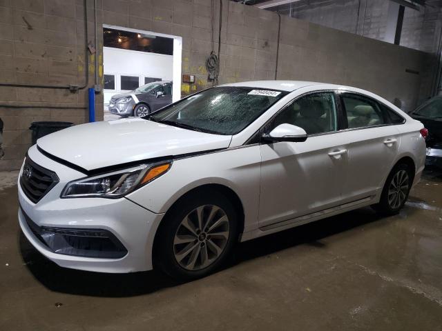 HYUNDAI SONATA SPO 2015 with VIN 5NPE34AF3FH098377 - Photo from auction