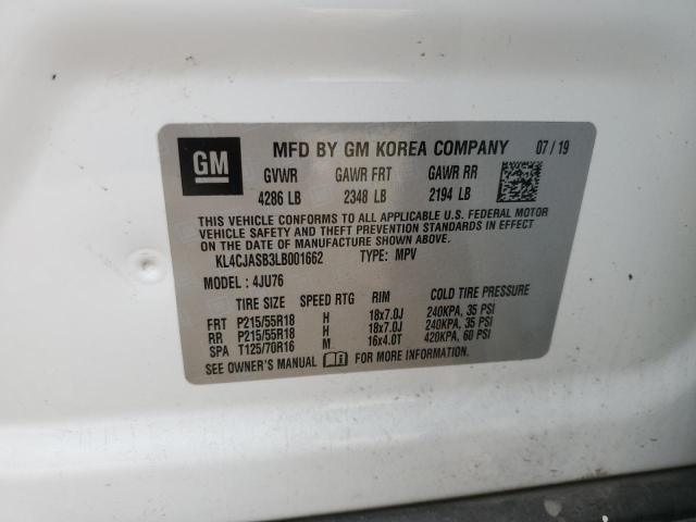 Фото 14 с аукциона – 2020 BUICK ENCORE PRE с VIN KL4CJASB3LB001662