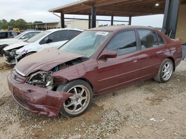 HONDA CIVIC LX 2003 with VIN 2HGES15503H604644 - Photo from auction