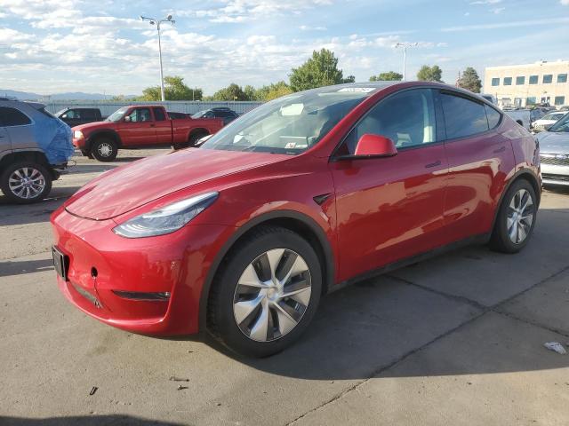 TESLA MODEL Y 2020 with VIN 5YJYGDEE6LF057738 - Photo from auction