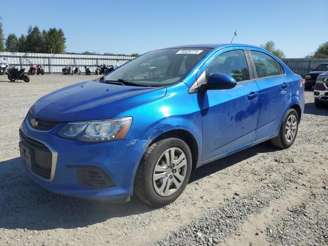 CHEVROLET SONIC LS 2017 with VIN 1G1JB5SHXH4152427 - Photo from auction
