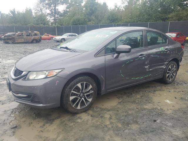 HONDA CIVIC EX 2015 с VIN 19XFB2F85FE015476 - Фото с аукциона