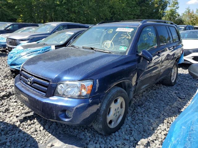 TOYOTA HIGHLANDER 2007 with VIN JTEEP21A470215665 - Photo from auction