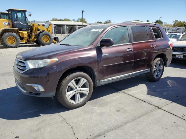TOYOTA HIGHLANDER 2012 with VIN 5TDDK3EH6CS156380 - Photo from auction
