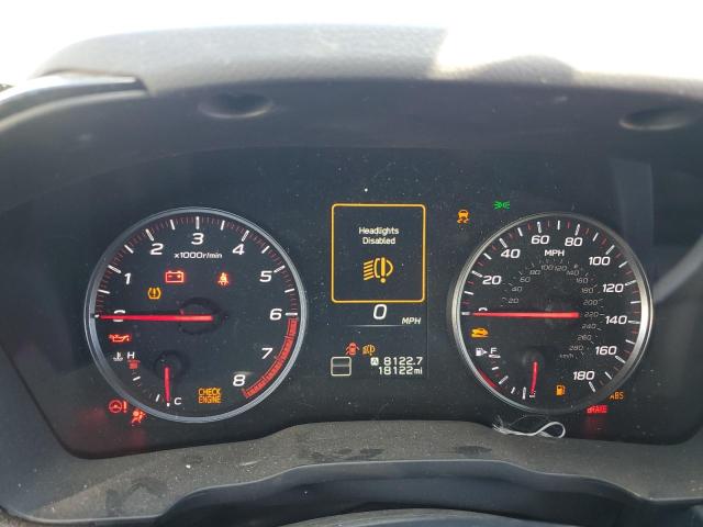 Photo 9 from auction – 2022 SUBARU WRX with VIN JF1VBAA66N9031030