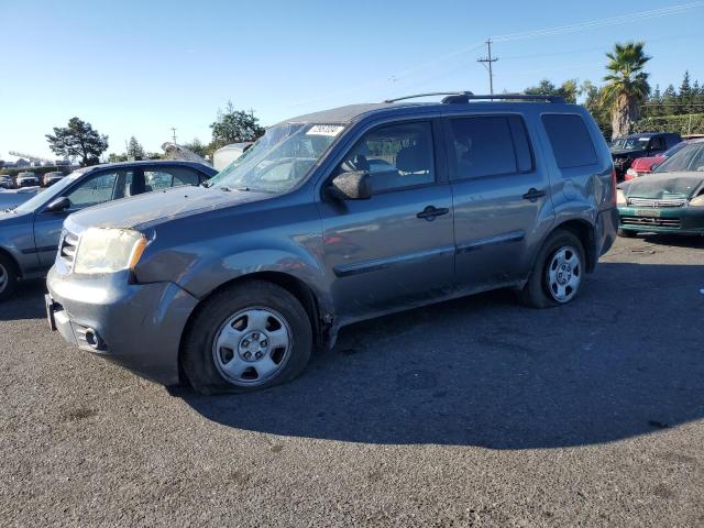 HONDA PILOT LX 2012 with VIN 5FNYF3H27CB017280 - Photo from auction