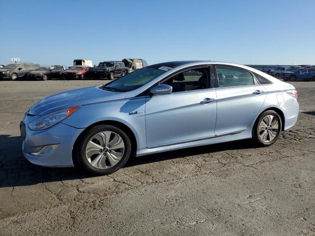 HYUNDAI SONATA HYB 2015 with VIN KMHEC4A41FA136352 - Photo from auction