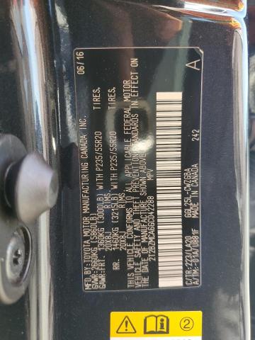 Photo 14 from auction – 2016 LEXUS RX 350 BAS with VIN 2T2BZMCA6GC042288