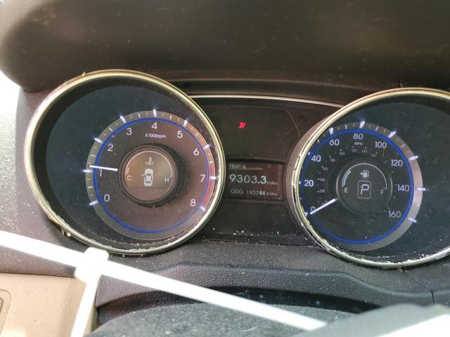 Photo 9 from auction – 2013 HYUNDAI SONATA GLS with VIN 5NPEB4AC9DH709096