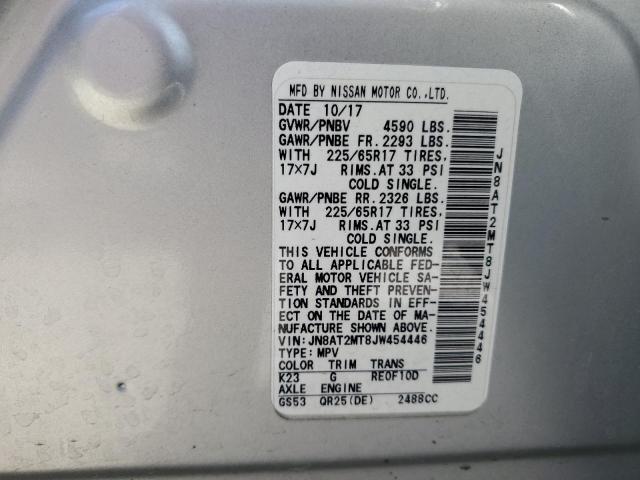 Photo 14 from auction – 2018 NISSAN ROGUE S with VIN JN8AT2MT8JW454446
