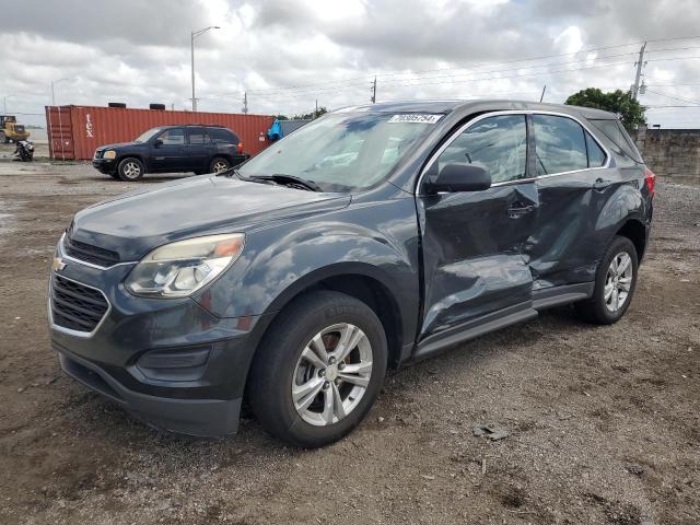 CHEVROLET EQUINOX LS 2017 with VIN 2GNALBEK0H1556933 - Photo from auction